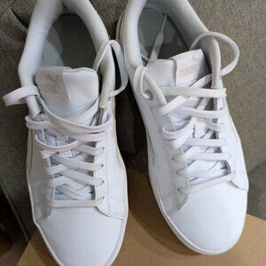 Puma Womens Smash Platform V2 373035-01 White Casual Shoes Sneakers Size 9.5